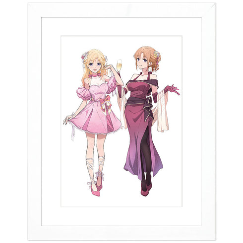 《义妹生活》全新绘制角色细线图(晚礼服)A4