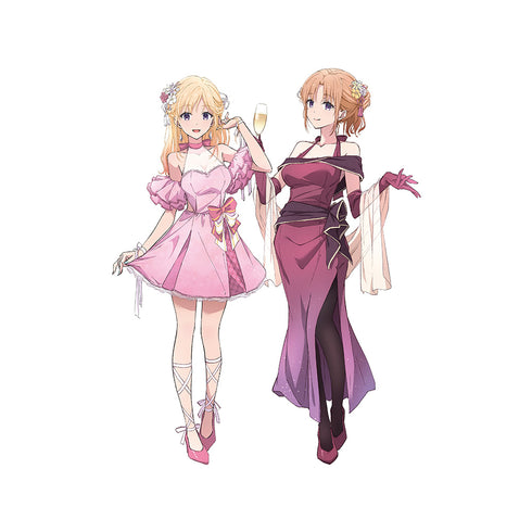 《义妹生活》全新绘制角色细线图(晚礼服)A4