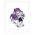 "YunYun Denpa Syndrome" Original Character Fine Art Print (Q-chan & YunYun) A4