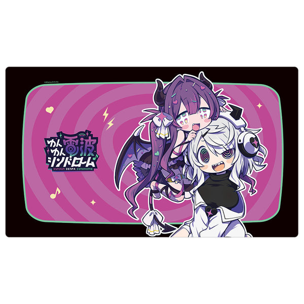 "YunYun Denpa Syndrome" Original Art Rubber Mat (Q-chan & YunYun)