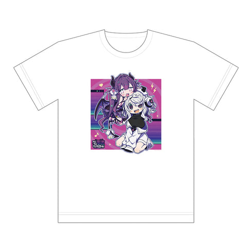 "Yun Yun Denpa Syndrome" Original Illustration T-Shirt (Q-chan & Yun Yun)