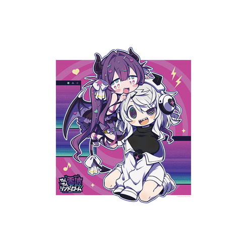 "Yun Yun Denpa Syndrome" Original Illustration T-Shirt (Q-chan & Yun Yun)