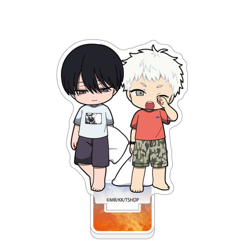 "The Summer Light Died" Mini Character Acrylic Stand (Yoshiki & Hikaru / Goodnight)