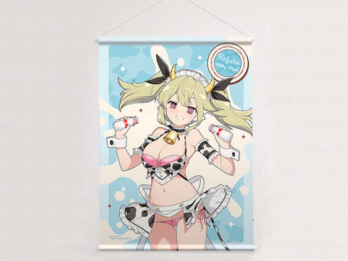 『シノビマスター 閃乱カグラ NEW LINK』描き下ろしB2タペストリー(華風流/ミルキーメイド)Wスエード