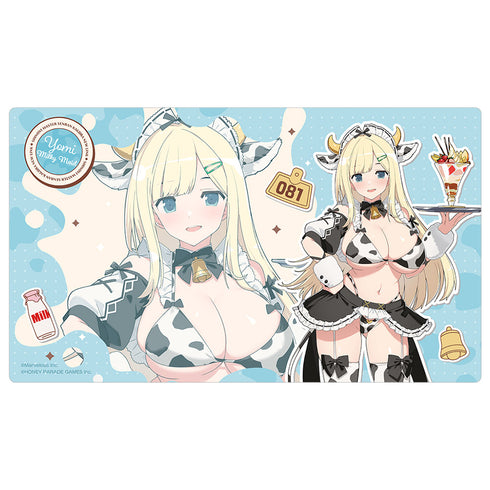 『シノビマスター 閃乱カグラ NEW LINK』描き下ろしラバーマット(詠/ミルキーメイド)