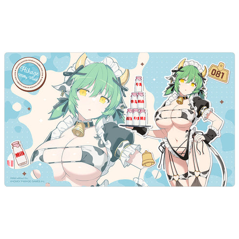 『シノビマスター 閃乱カグラ NEW LINK』描き下ろしラバーマット(日影/ミルキーメイド)