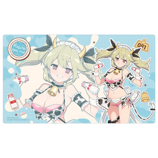 『シノビマスター 閃乱カグラ NEW LINK』描き下ろしラバーマット(華風流/ミルキーメイド)