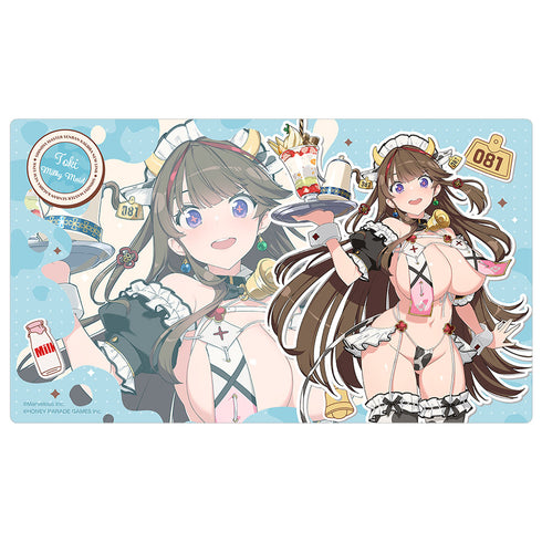 『シノビマスター 閃乱カグラ NEW LINK』描き下ろしラバーマット(鴇/ミルキーメイド)