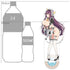 『シノビマスター 閃乱カグラ NEW LINK』描き下ろし特大アクリルスタンド(紫/ミルキーメイド)