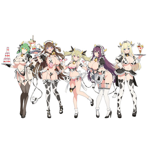 『シノビマスター 閃乱カグラ NEW LINK』描き下ろしキャラファイングラフ(ミルキーメイド)A4