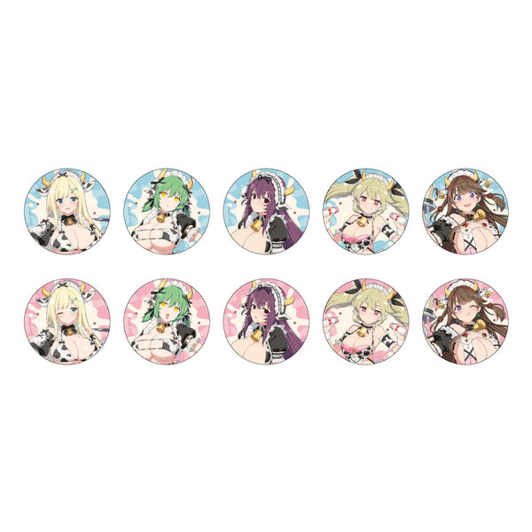 『シノビマスター 閃乱カグラ NEW LINK』描き下ろしトレーディング缶バッジ(ミルキーメイド)単品【BOX】
