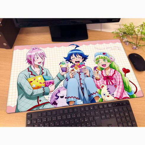 『魔入りました!入間くん』描き下ろしラバーマット(パジャマパーティー)