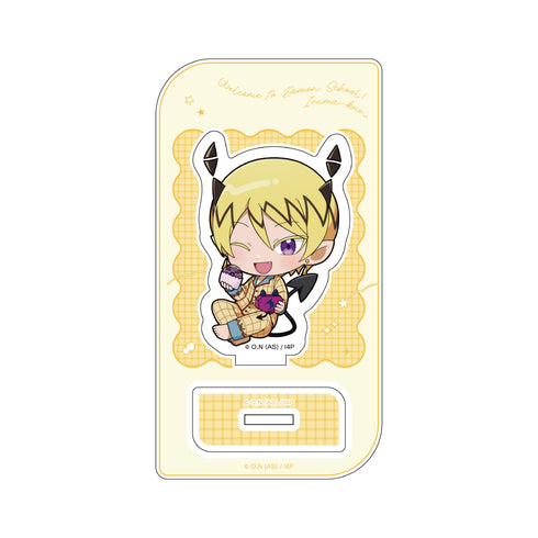 『魔入りました!入間くん』ミニキャラアクリルスタンド(シャックス・リード/パジャマパーティー)