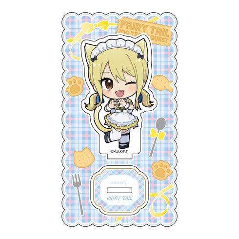 『FAIRY TAIL 100年クエスト』アクリルスタンド(ルーシィ/猫耳給仕服)