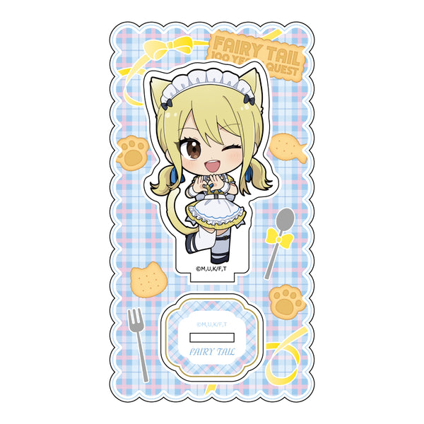 『FAIRY TAIL 100年クエスト』アクリルスタンド(ルーシィ/猫耳給仕服)
