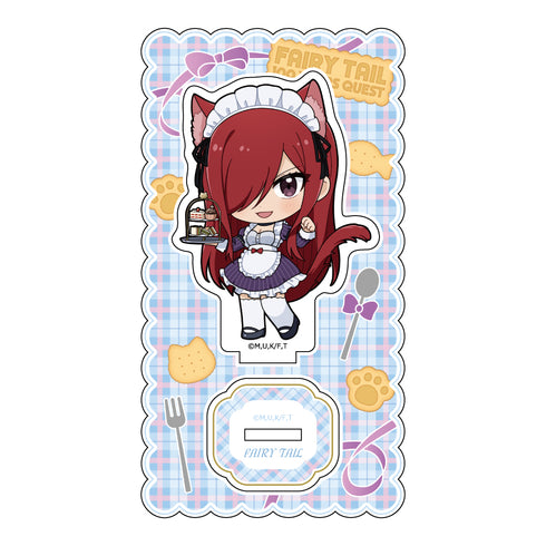 『FAIRY TAIL 100年クエスト』アクリルスタンド(エルザ/猫耳給仕服)