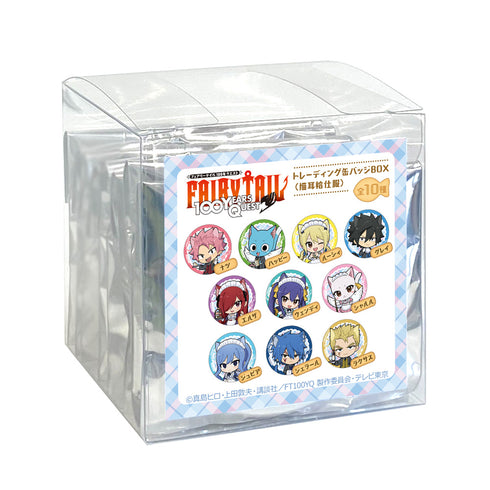 『FAIRY TAIL 100年クエスト』トレーディング缶バッジ(猫耳給仕服/ミニキャラ)【BOX】