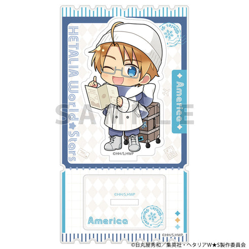 『ヘタリア World★Stars』アクリルスタンド(アメリカ/ウィンターバケーション)