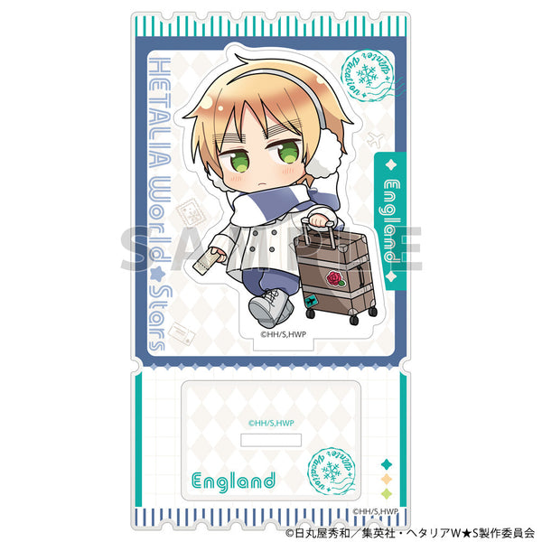 『ヘタリア World★Stars』アクリルスタンド(イギリス/ウィンターバケーション)