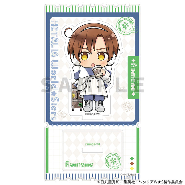 『ヘタリア World★Stars』アクリルスタンド(ロマーノ/ウィンターバケーション)