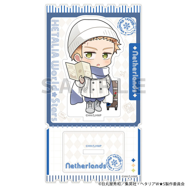 海塔利亚世界明星亚克力支架(荷兰/寒假)