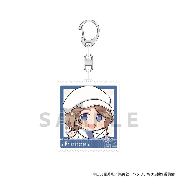 『ヘタリア World★Stars』アクリルキーホルダー(フランス/ウィンターバケーション)