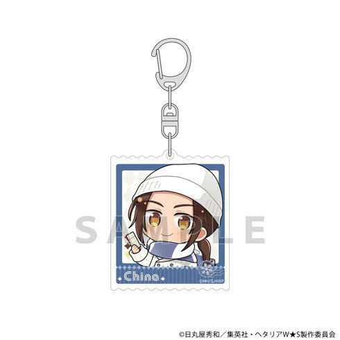 『ヘタリア World★Stars』アクリルキーホルダー(中国/ウィンターバケーション)