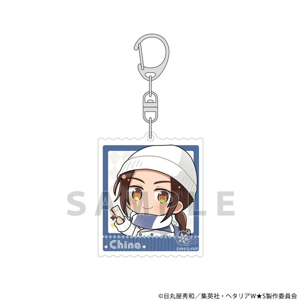『ヘタリア World★Stars』アクリルキーホルダー(中国/ウィンターバケーション)