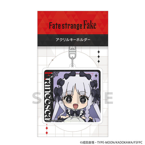 『Fate/strange Fake』アクリルキーホルダー(フランチェスカ・プレラーティ/執事&メイド)