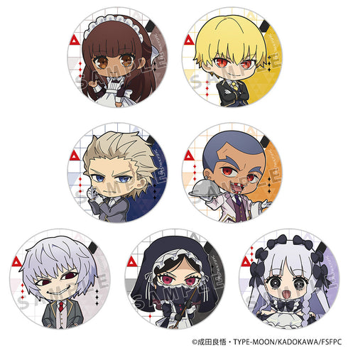 『Fate/strange Fake』トレーディング缶バッジ(執事&メイド)【BOX】