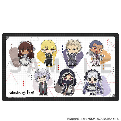 『Fate/strange Fake』ラバーマット(執事&メイド)