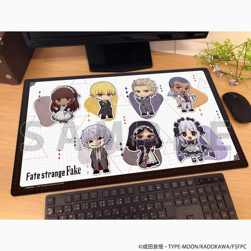 『Fate/strange Fake』ラバーマット(執事&メイド)
