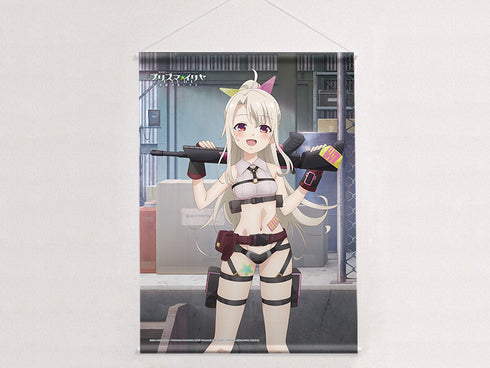"Fate/kaleid liner Prisma☆Ilya Licht: The Girl Without a Name" Original B2 Tapestry (Ilya/Military) Double Suede