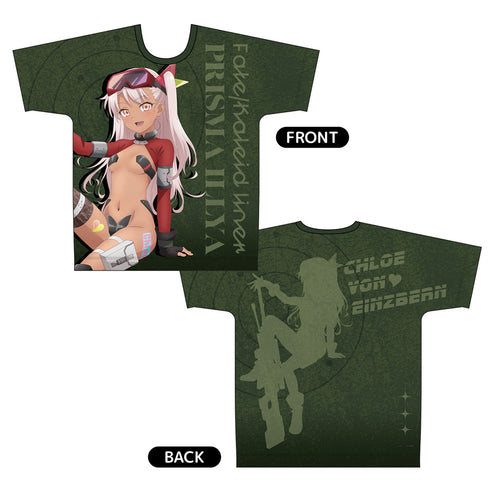 『Fate/kaleid liner プリズマ☆イリヤ Licht 名前の無い少女』描き下ろしフルグラフィックTシャツ(クロエ/ミリタリー)
