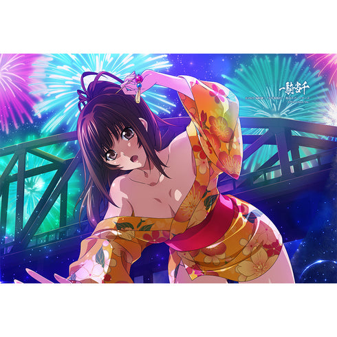 『一騎当千』まくらカバー(柳生三厳/夜空のハプニング)