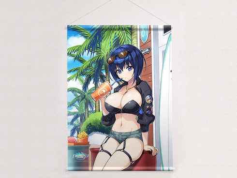《海豚之浪》全新绘制B2挂毯(都条美知留/冲浪)双面麂皮