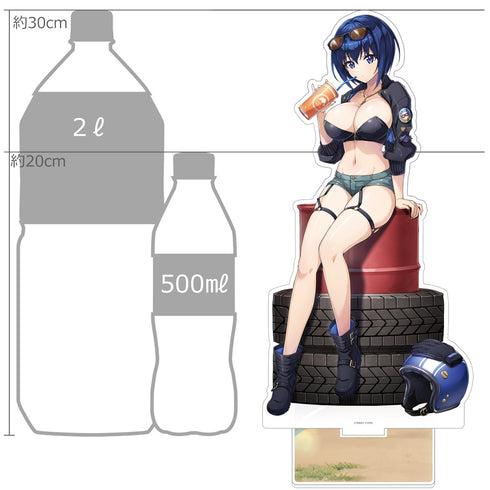 《海豚之波》全新绘制超大号亚克力立牌(都条 美知留/冲浪)