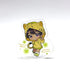 "There Are Too Many Losing Heroines!" Die-Cut Acrylic Block (Salt-Roasted Lemon / Furries Hoodie)