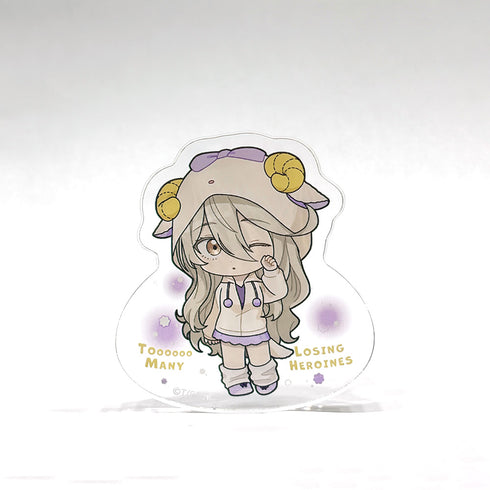 『負けヒロインが多すぎる!』ダイカットアクリルブロック(志喜屋夢子/ケモミミパーカー)