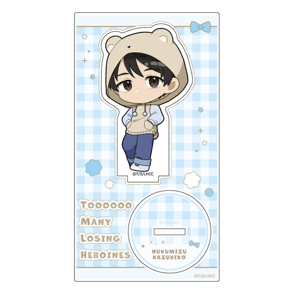 "There Are Too Many Losing Heroines!" Acrylic Stand (Kazuhiko Nukizumi / Furries Hoodie)
