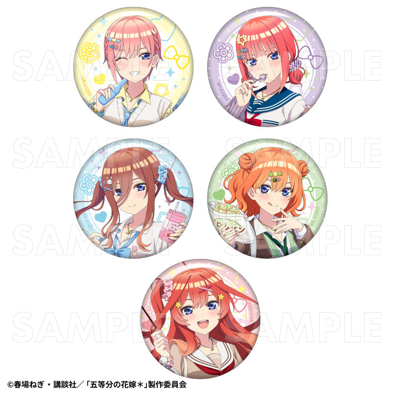 こ*ん様 五等分の花嫁　アオハル　缶バッジ 五等分の花嫁*』アオハルStyle トレーディング缶バッジ【BOX】 - Anime