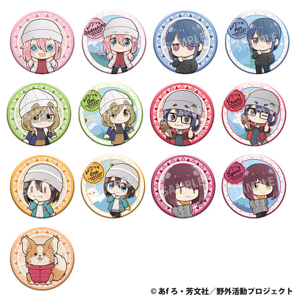 『ゆるキャン△ SEASON3』トレーディング缶バッジ【BOX】