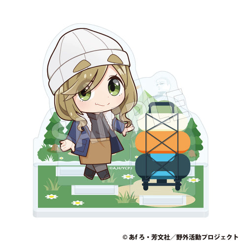 『ゆるキャン△ SEASON3』アクリルジオラマ 犬山あおい