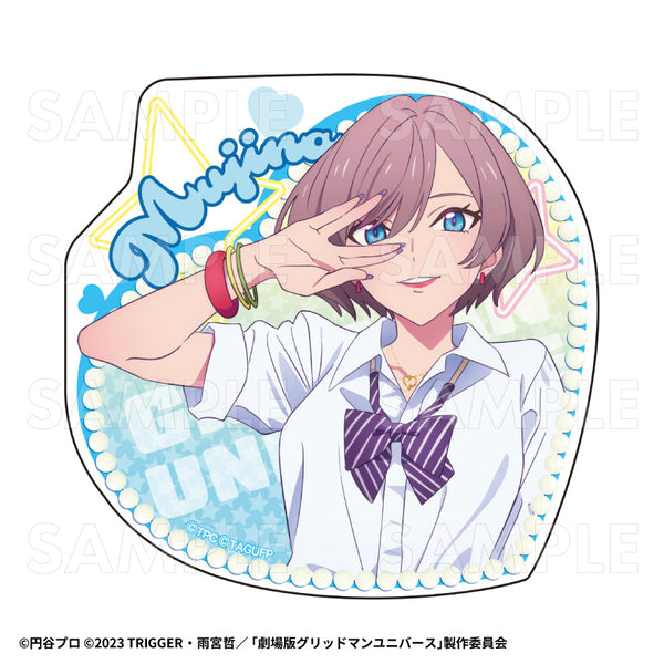 『グリッドマンユニバース』HEISEIアオハルStyle ダイカットステッカー ムジナ