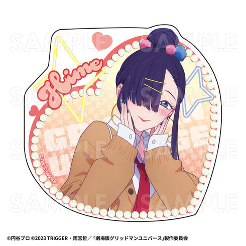 『グリッドマンユニバース』HEISEIアオハルStyle ダイカットステッカー ひめ