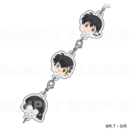 『らんま1/2』ちょこっテ! 3連アクリルキーホルダー 早乙女乱馬・良牙・ムース