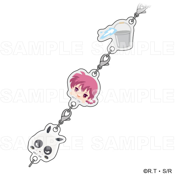 『らんま1/2』ちょこっテ! 3連アクリルキーホルダー バケツ・らんま・玄馬