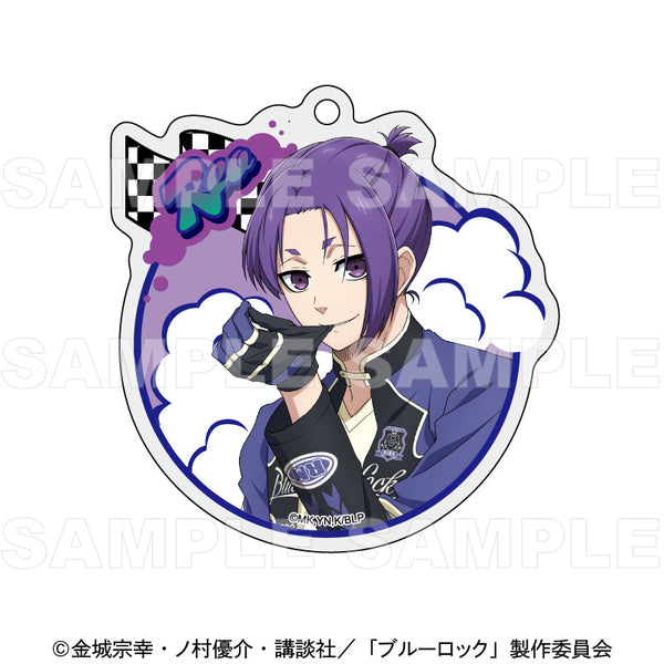 『ブルーロック』レーシングStyle アクリルキーホルダー 御影玲王