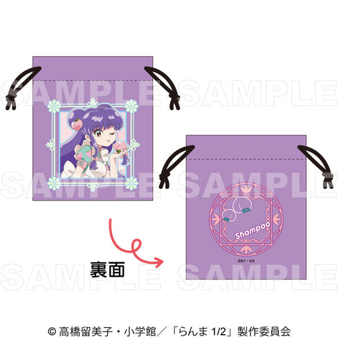 『らんま1/2』ちゃぽんっ! フルーツフレーバー ミニ巾着ポーチ シャンプー