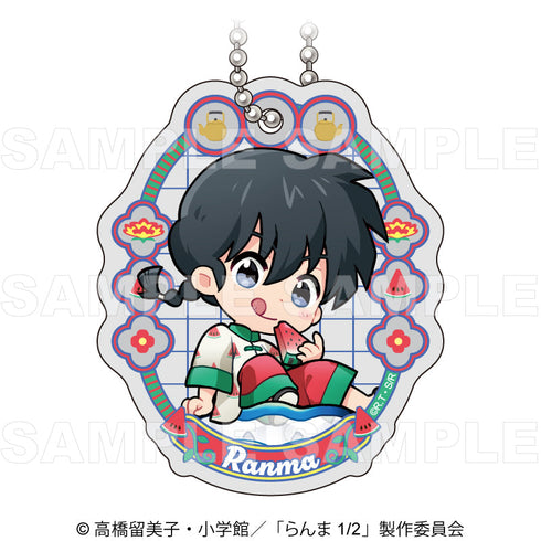 『らんま1/2』ちゃぽんっ! フルーツフレーバー トレーディングちびキャラアクリルキーホルダー【BOX】